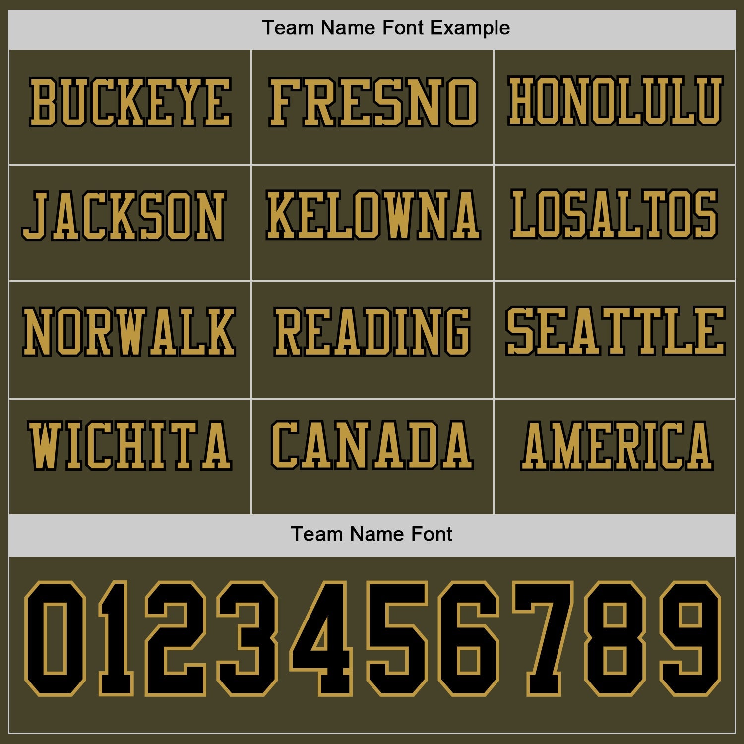 Custom Olive Black-Old Gold Long Sleeve Salute To Service Authentic Football Jersey