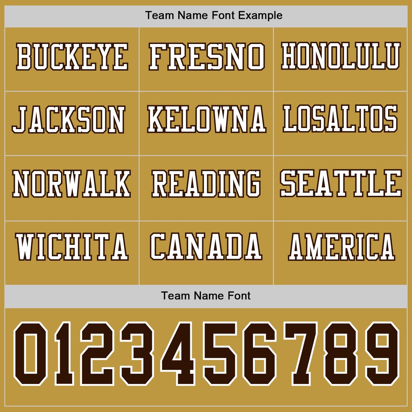 Custom Old Gold Brown-White Long Sleeve Authentic Football Jersey