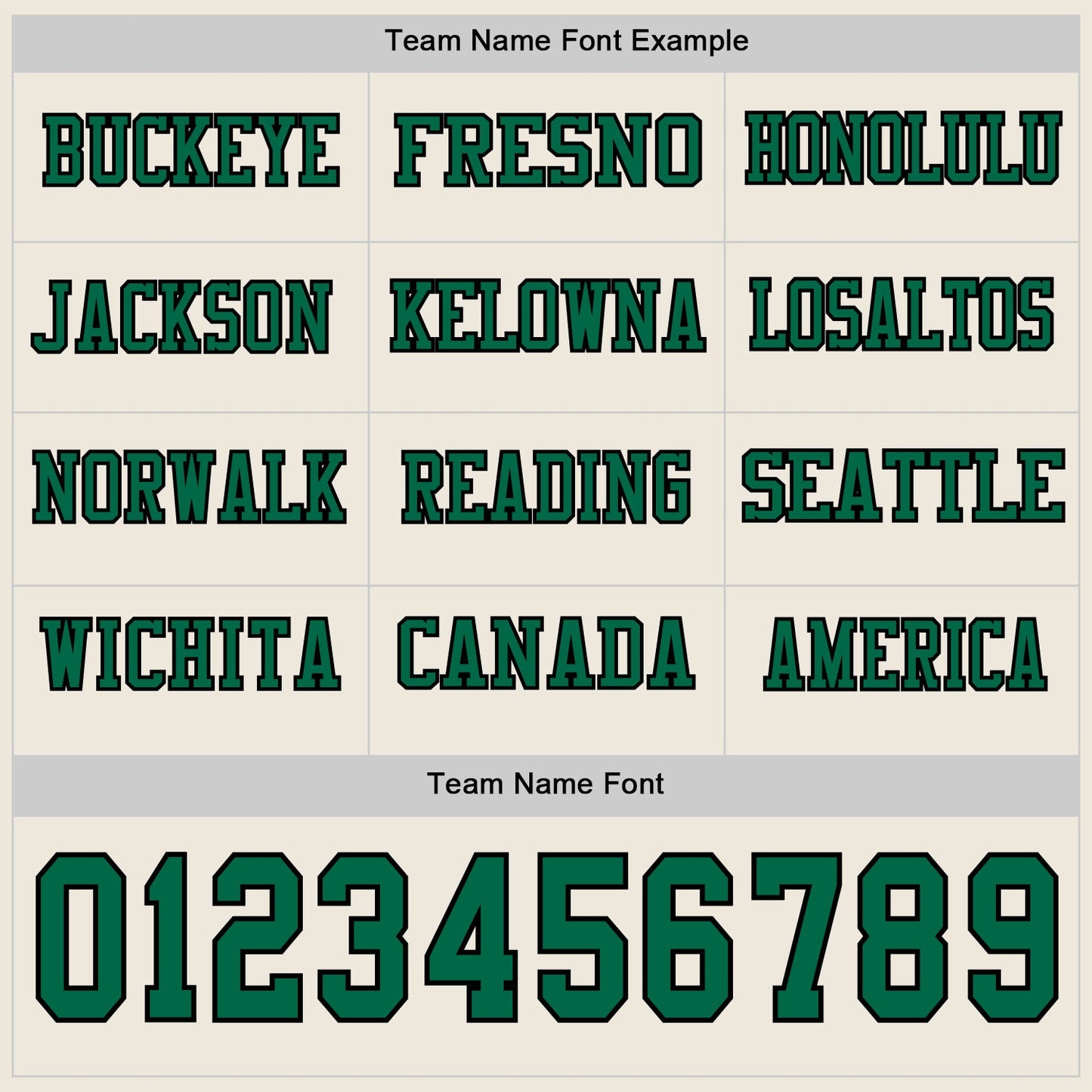 Custom Cream Kelly Green-Black Long Sleeve Authentic Football Jersey