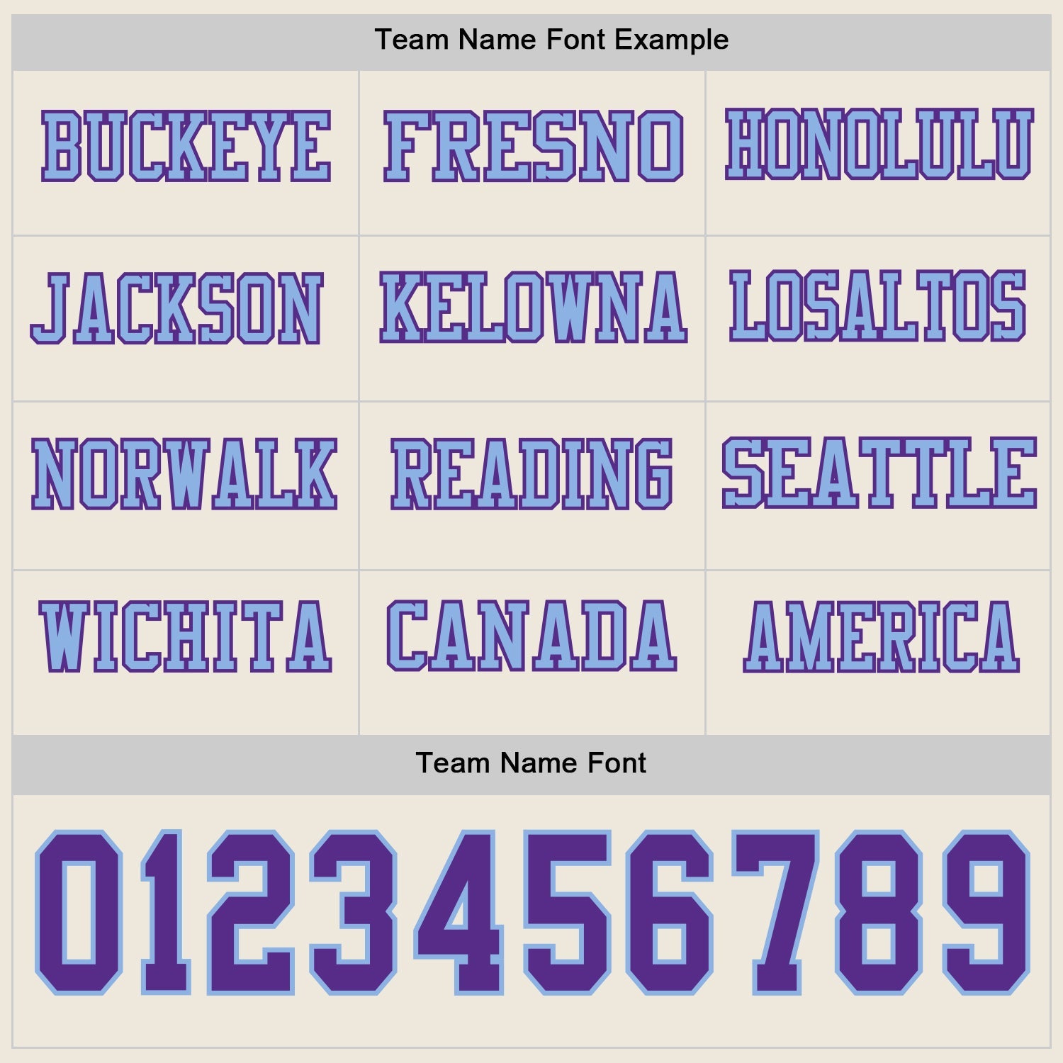 Custom Cream Purple-Light Blue Long Sleeve Authentic Football Jersey