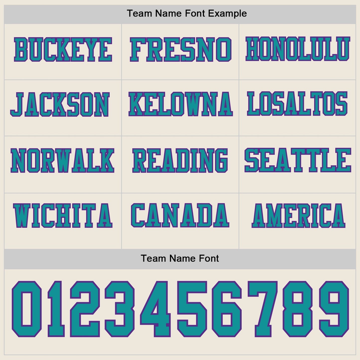 Custom Cream Teal-Purple Long Sleeve Authentic Football Jersey