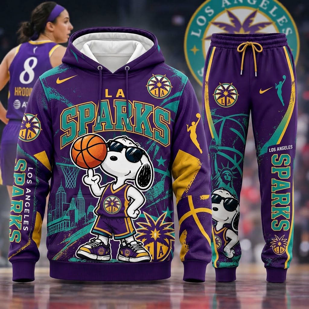 Beagle Dog - Women’s Basketball Fan Set — Hoodie & Sweatpants | All 15 Teams Available
