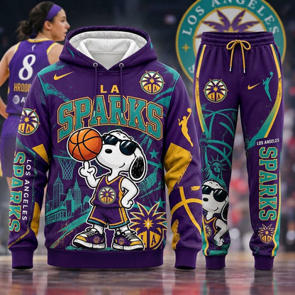 Beagle Dog - Women’s Basketball Fan Set — Hoodie & Sweatpants | All 15 Teams Available