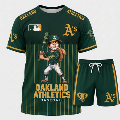 All 30 Teams Available-COMBO GIFTS FOR BASEBALL FAN | Sport Fan Set — T-Shirt + Shorts