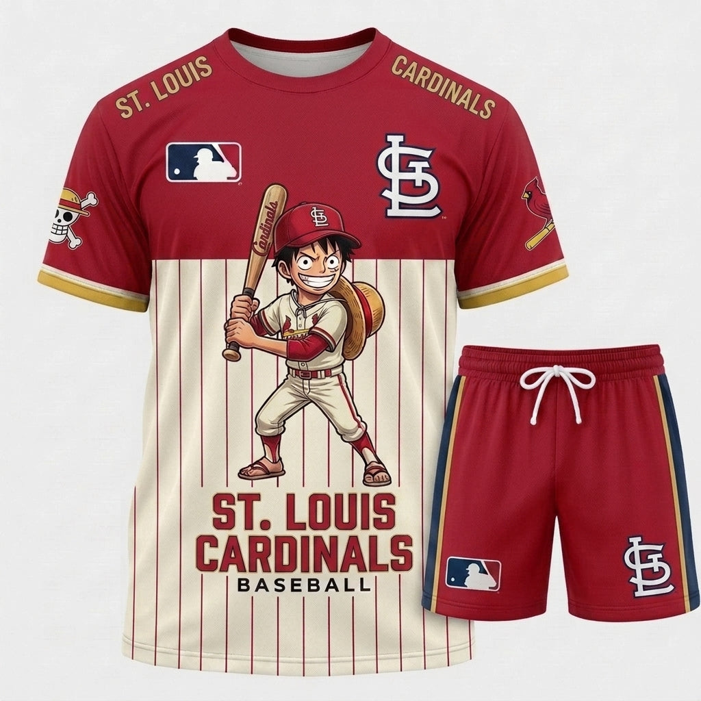 All 30 Teams Available-COMBO GIFTS FOR BASEBALL FAN | Sport Fan Set — T-Shirt + Shorts