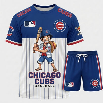 All 30 Teams Available-COMBO GIFTS FOR BASEBALL FAN | Sport Fan Set — T-Shirt + Shorts