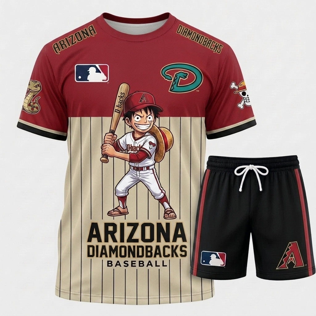 All 30 Teams Available-COMBO GIFTS FOR BASEBALL FAN | Sport Fan Set — T-Shirt + Shorts