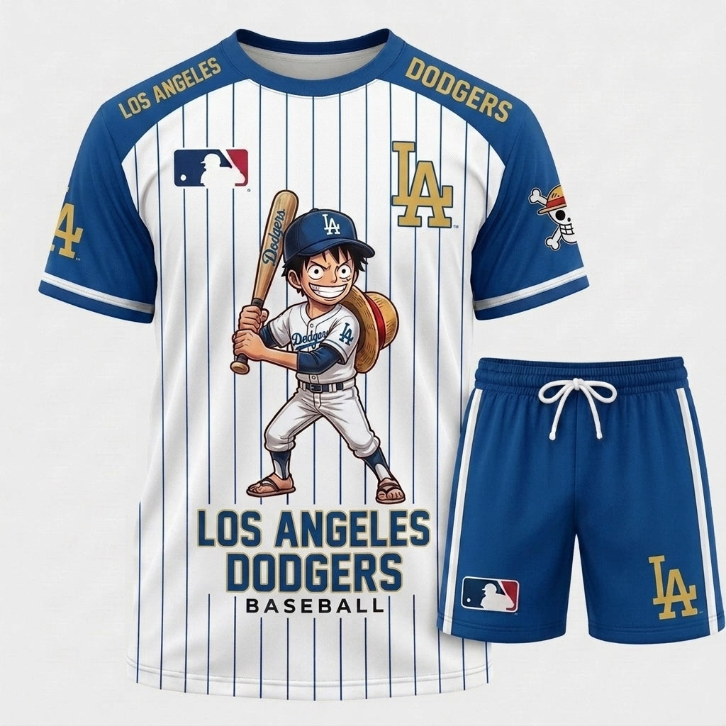 All 30 Teams Available-COMBO GIFTS FOR BASEBALL FAN | Sport Fan Set — T-Shirt + Shorts