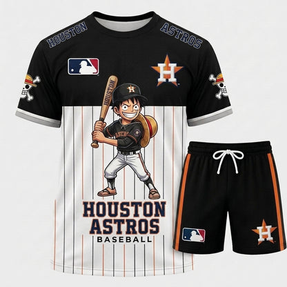All 30 Teams Available-COMBO GIFTS FOR BASEBALL FAN | Sport Fan Set — T-Shirt + Shorts