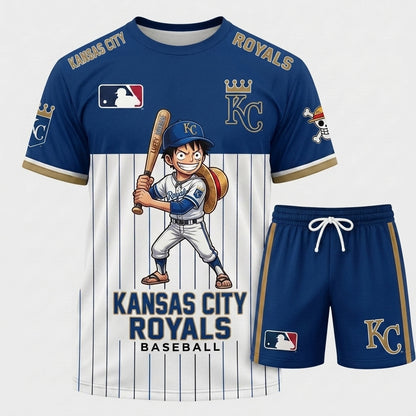 All 30 Teams Available-COMBO GIFTS FOR BASEBALL FAN | Sport Fan Set — T-Shirt + Shorts