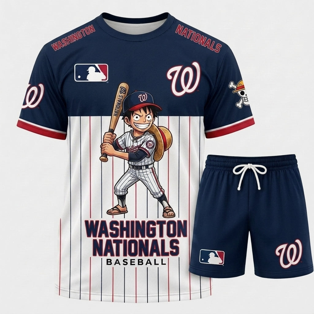 All 30 Teams Available-COMBO GIFTS FOR BASEBALL FAN | Sport Fan Set — T-Shirt + Shorts
