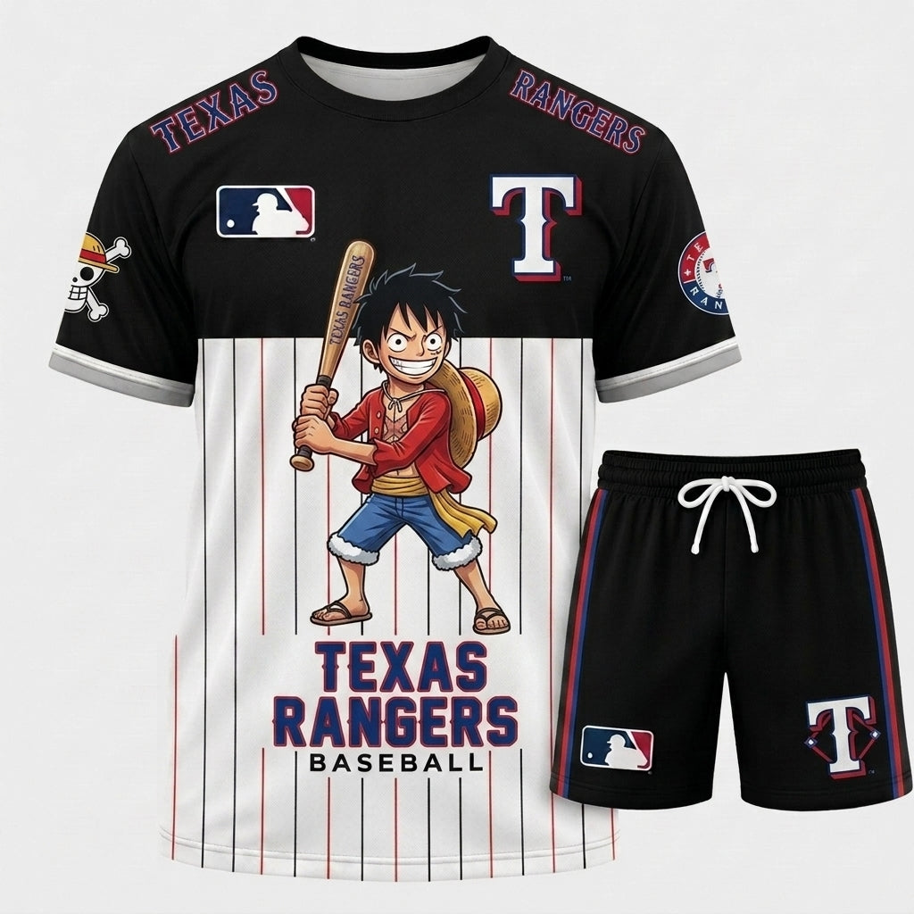 All 30 Teams Available-COMBO GIFTS FOR BASEBALL FAN | Sport Fan Set — T-Shirt + Shorts