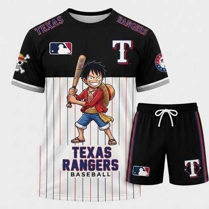 All 30 Teams Available-COMBO GIFTS FOR BASEBALL FAN | Sport Fan Set — T-Shirt + Shorts