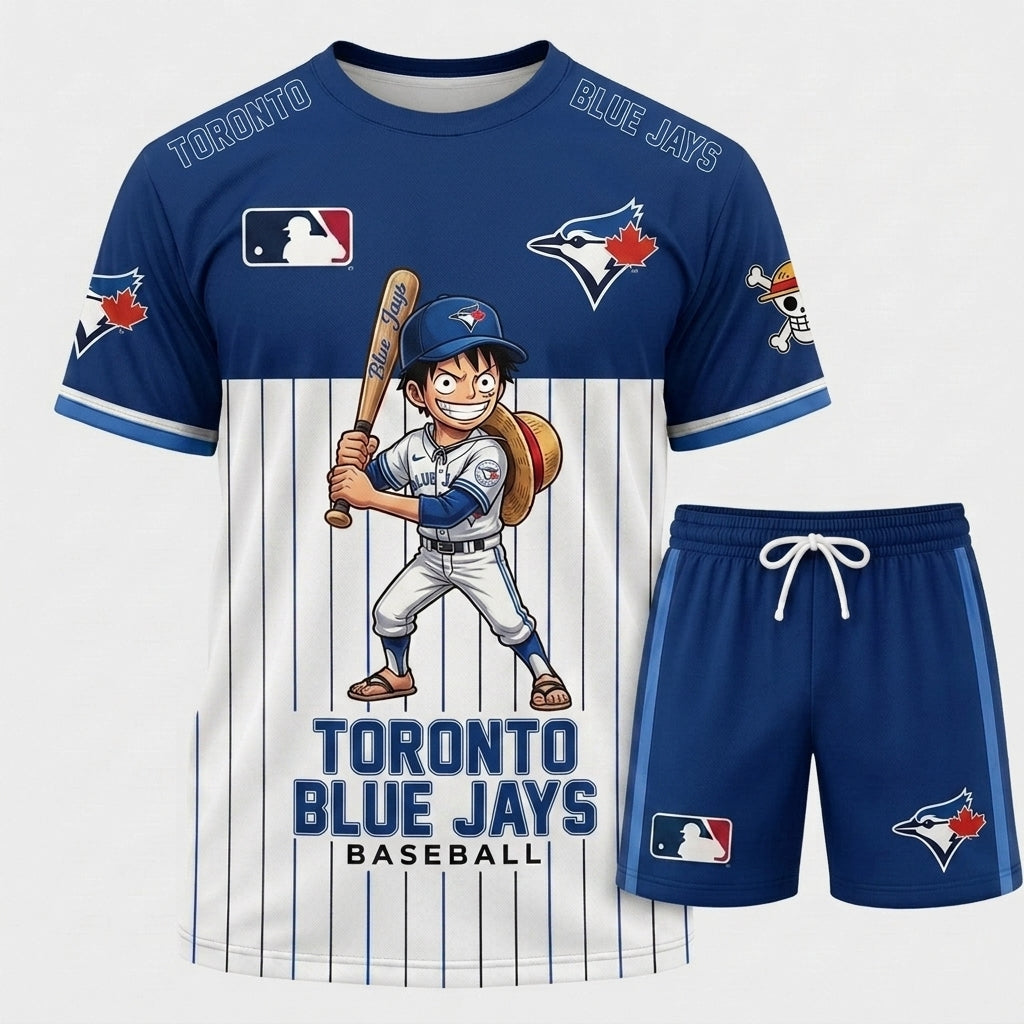All 30 Teams Available-COMBO GIFTS FOR BASEBALL FAN | Sport Fan Set — T-Shirt + Shorts
