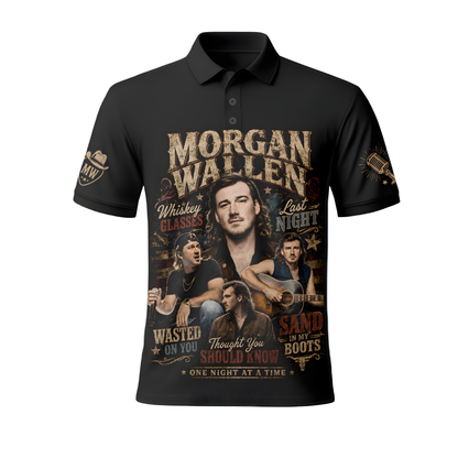 Morgan Wallen Country Music Shirt — Vintage Western Fan Graphic Tee
