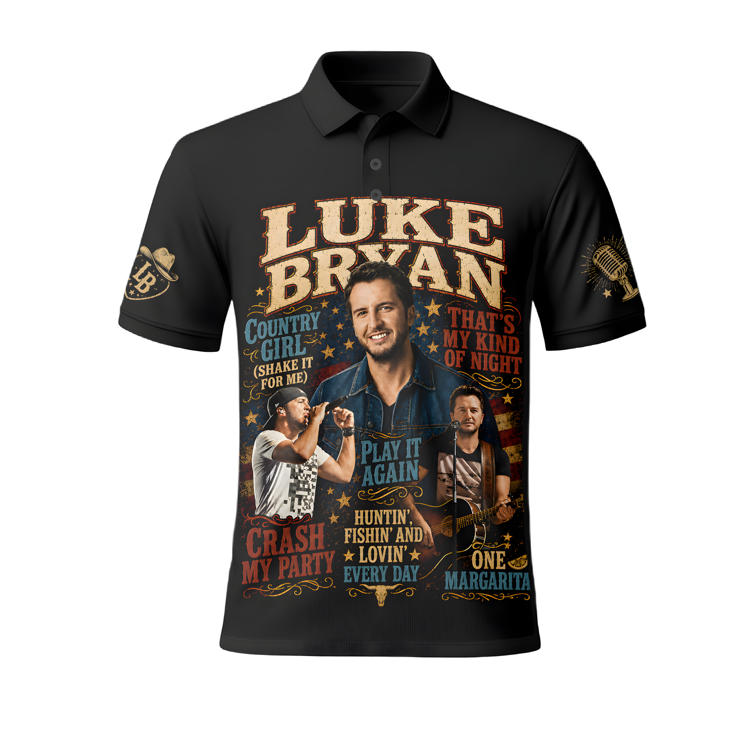 Luke Bryan Country Music Shirt — Vintage Western Fan Graphic Tee