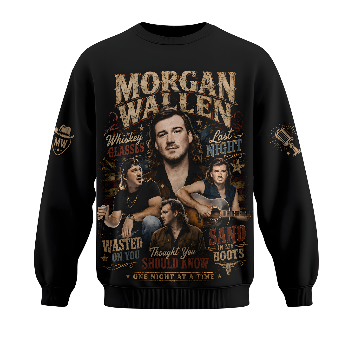 Morgan Wallen Country Music Shirt — Vintage Western Fan Graphic Tee