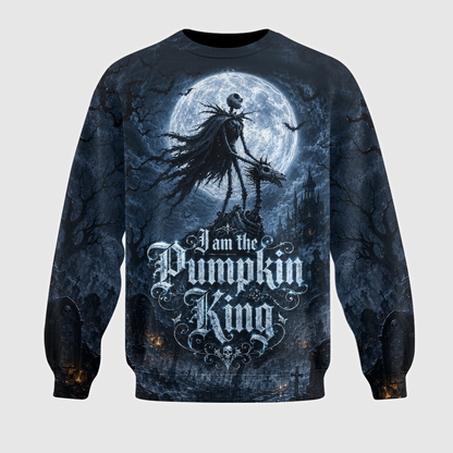 Spooky Gothic Hoodie — Moonlit Couple Design | Halloween Lover Gift