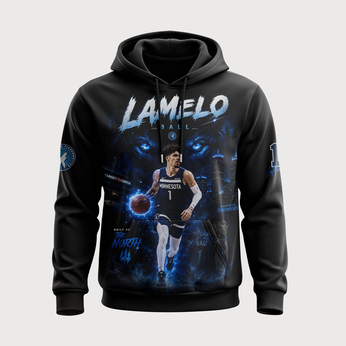 LaMelo Ball 1 Minnesota Basketball Fan Shirt, Hoodie, Sweatshirt & Zip Hoodie | Timberwolves Inspired NBA Apparel