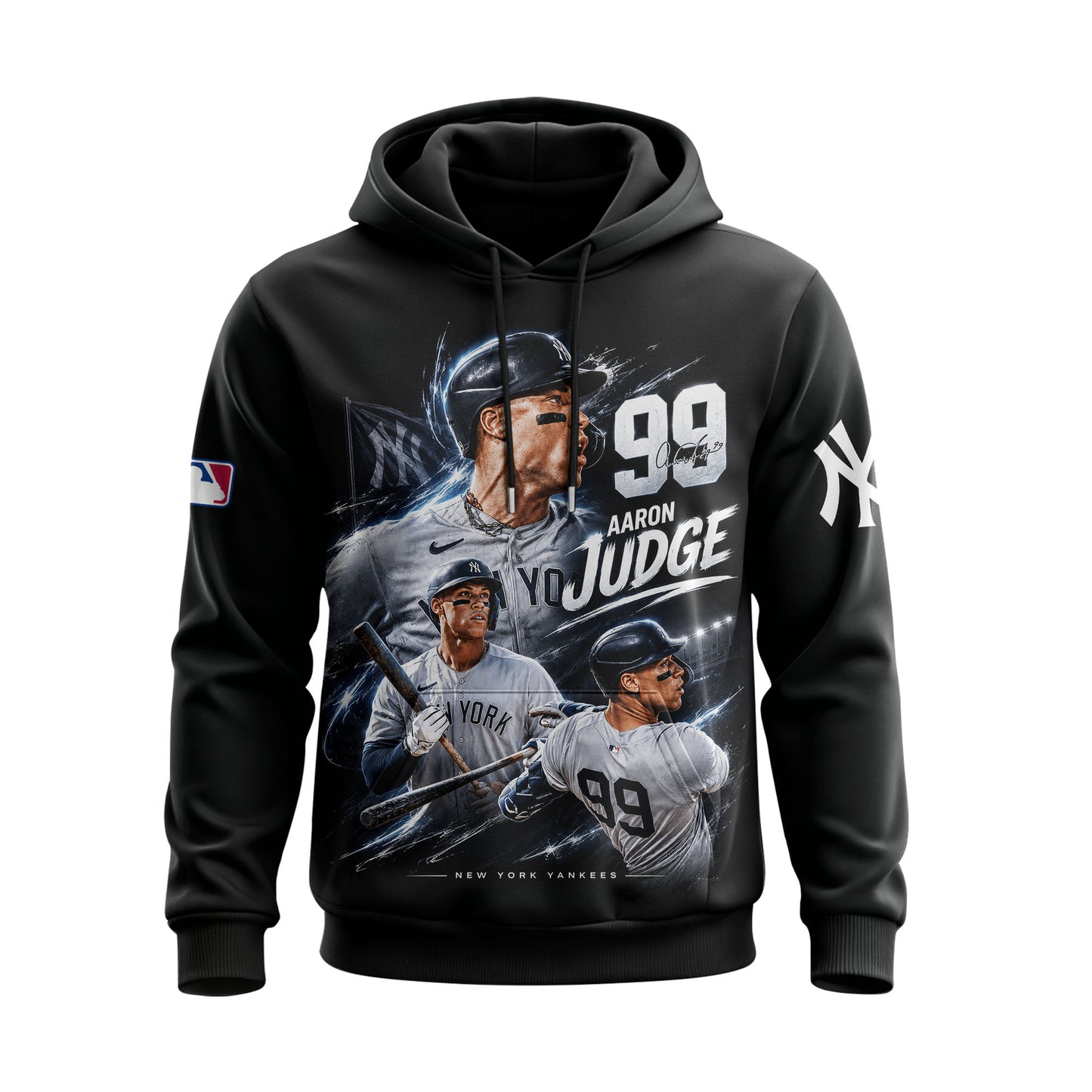Aaron Judge 99 New York Baseball Fan Shirt, Hoodie, Sweatshirt & Zip Hoodie | Yankees Inspired MLB A - Custom Fan Apparel Image 1