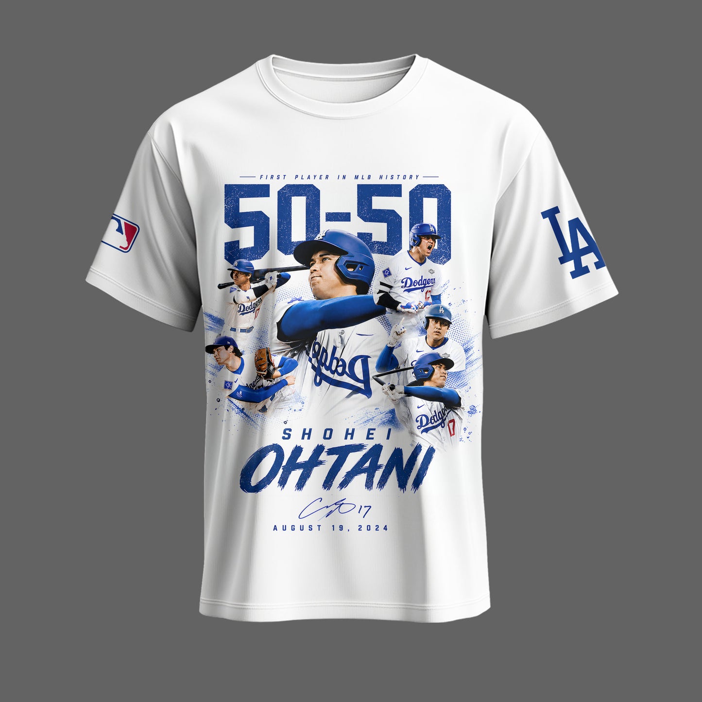 Shohei Ohtani 50-50 Los Angeles Baseball Fan Shirt, Hoodie, Sweatshirt & Zip Hoodie | Dodgers Inspir - Custom Fan Apparel Image 2