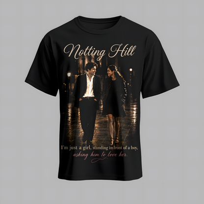Notting Hill Romantic Movie Quote Shirt, Vintage Couple Graphic Hoodie, Love Story Sweatshirt, 90s Romance Tee, Zip Hoodie Gift