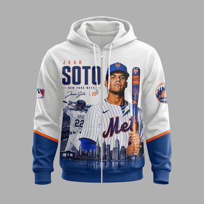 Juan Soto 22 New York Baseball Fan Shirt, Hoodie, Sweatshirt & Zip Hoodie | Mets Inspired MLB Appare - Custom Fan Apparel Image 7