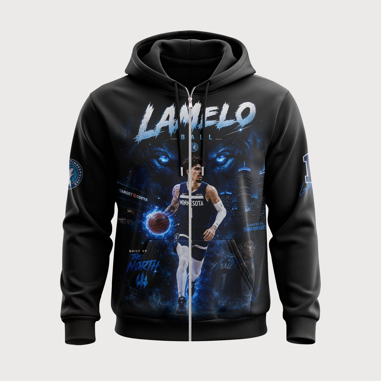 LaMelo Ball 1 Minnesota Basketball Fan Shirt, Hoodie, Sweatshirt & Zip Hoodie | Timberwolves Inspired NBA Apparel