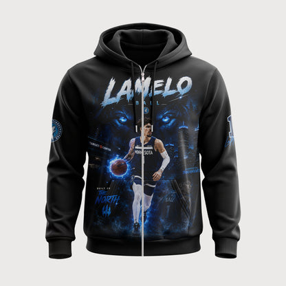 LaMelo Ball 1 Minnesota Basketball Fan Shirt, Hoodie, Sweatshirt & Zip Hoodie | Timberwolves Inspired NBA Apparel