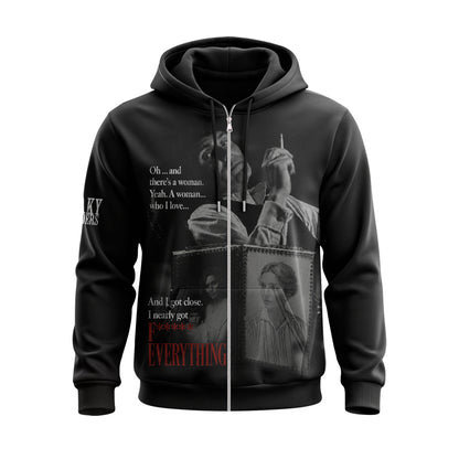 Peaky Blinders Inspired Apparel Collection — Black Quote Graphic Hoodie, Zip Hoodie, Sweatshirt & T-Shirt