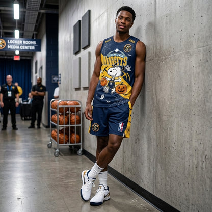 Limited Halloween Basketball Set, Cartoon Beagle Jersey + Shorts | 30 Teams