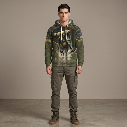 American Veteran Faith Shirt — Jesus Christ Veteran Graphic T-Shirt — Sweatshirt — Hoodie & Zip Hood - Custom Fan Apparel Image 4