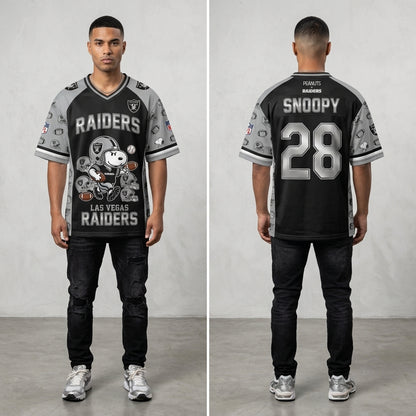 32 Teams Available | Cartoon Beagle Football Jersey, Sport Fan Shirt