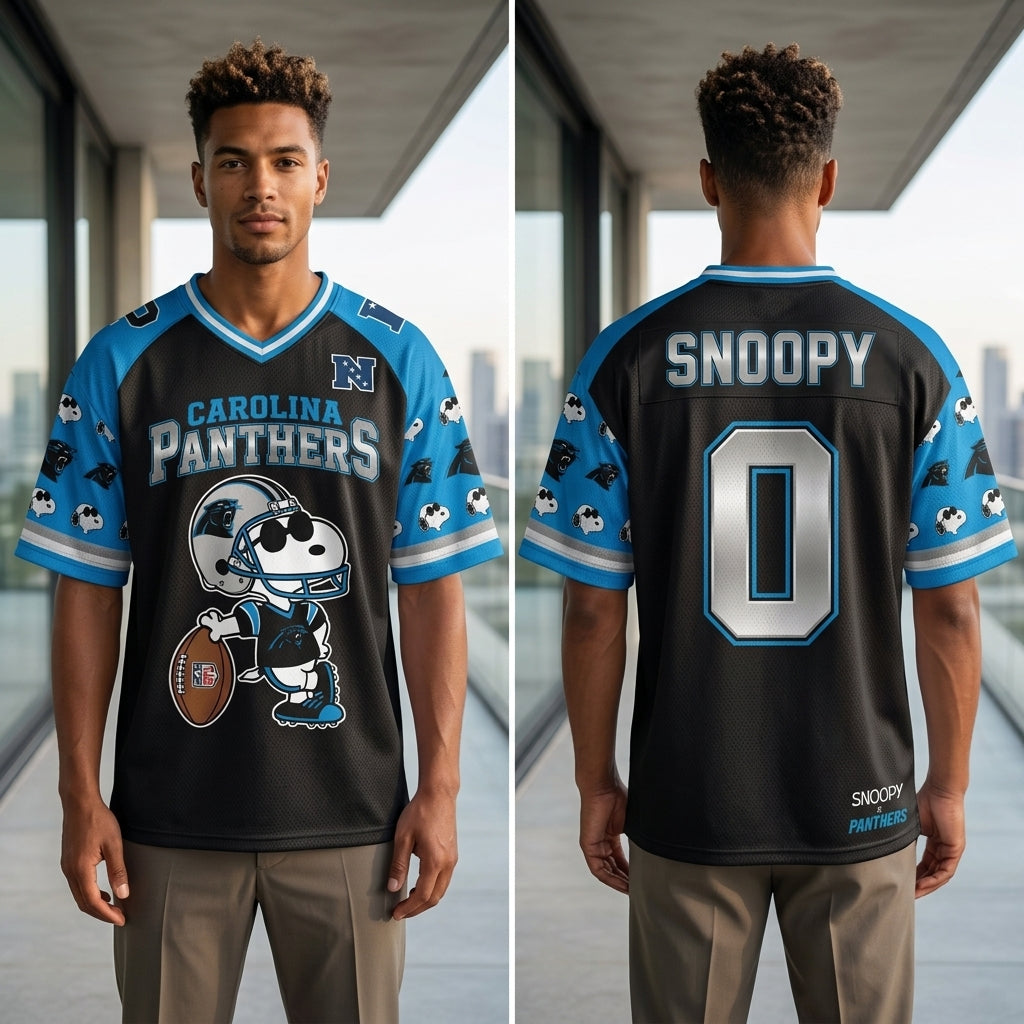 32 Teams Available | Cartoon Beagle Football Jersey, Sport Fan Shirt