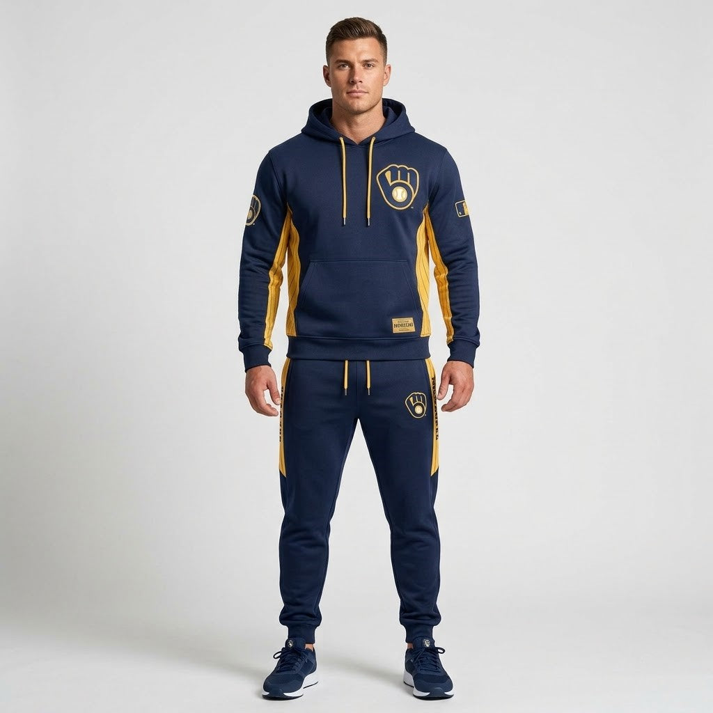 Limited edition! Gifts for Fans - Hoodie & Sweatpants Set All 30 Teams MLB Available
