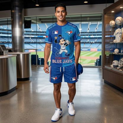 All 30 BASEBALL Teams Available-COMBO GIFTS FOR FAN | Sport Fan Set — T-Shirt + Shorts