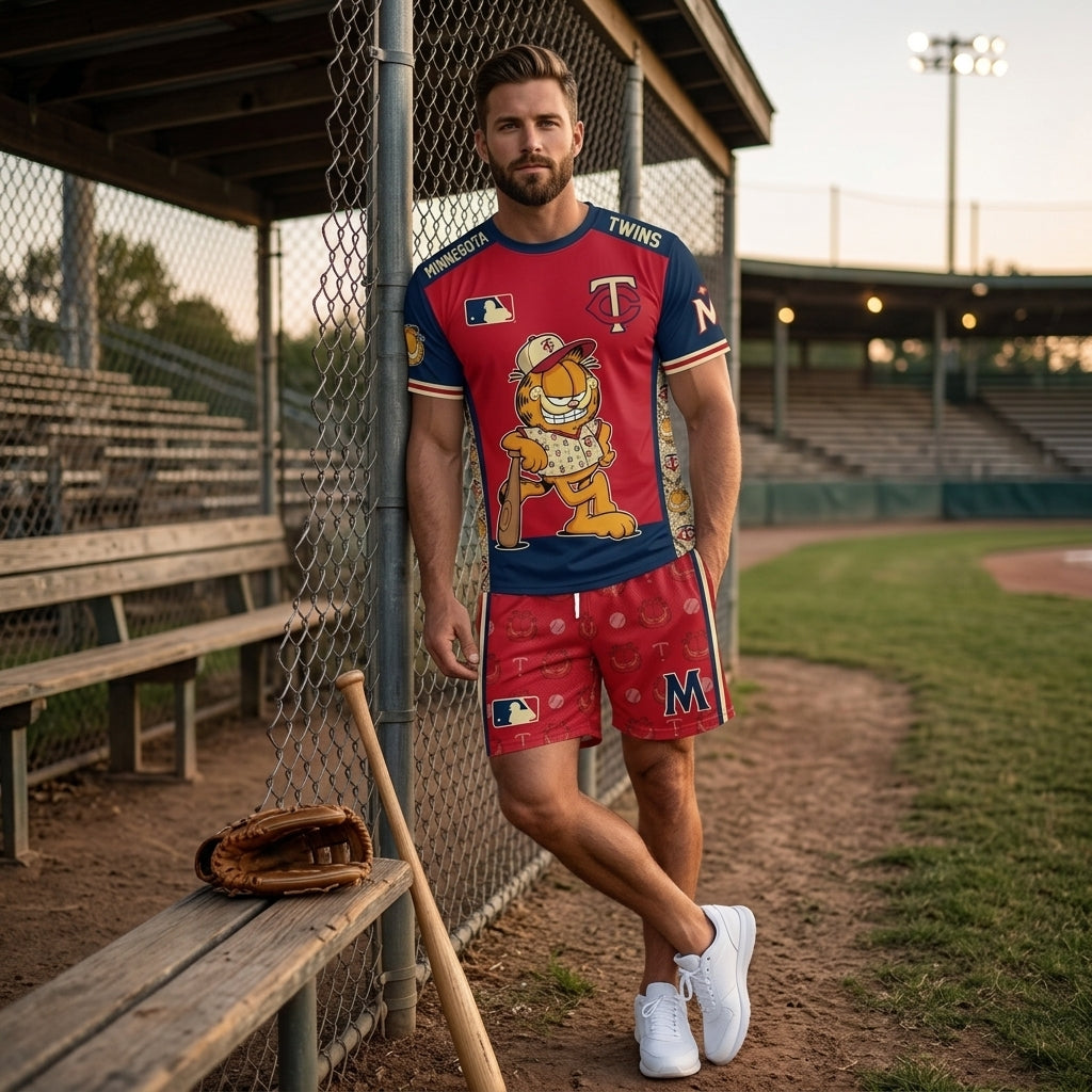 All 30 BASEBALL Teams-COMBO GIFTS FOR FAN | Sport Fan Set — T-Shirt + Shorts Available