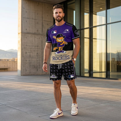 All 30 BASEBALL Teams-COMBO GIFTS FOR FAN | Sport Fan Set — T-Shirt + Shorts Available