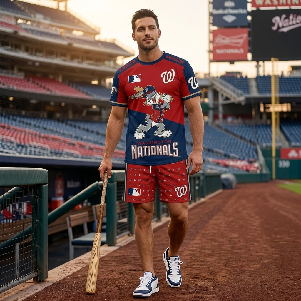 All 30 Baseball Teams-Available COMBO GIFTS FOR FAN | Sport Fan Set — T-Shirt + Shorts