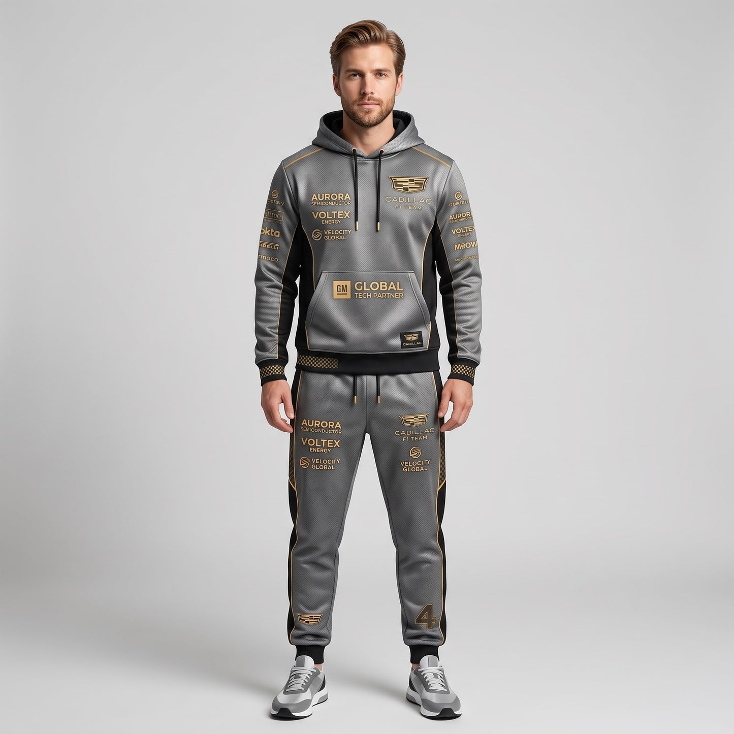 Formula Racing F1 Hoodie & Sweatpants Set — Motorsport Team Inspired Tracksuit — Racing Fan Outfit 2026