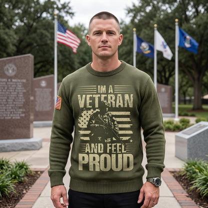 American Veteran Faith Shirt — Jesus Christ Veteran Graphic T-Shirt — Sweatshirt — Hoodie & Zip Hood - Custom Fan Apparel Image 4
