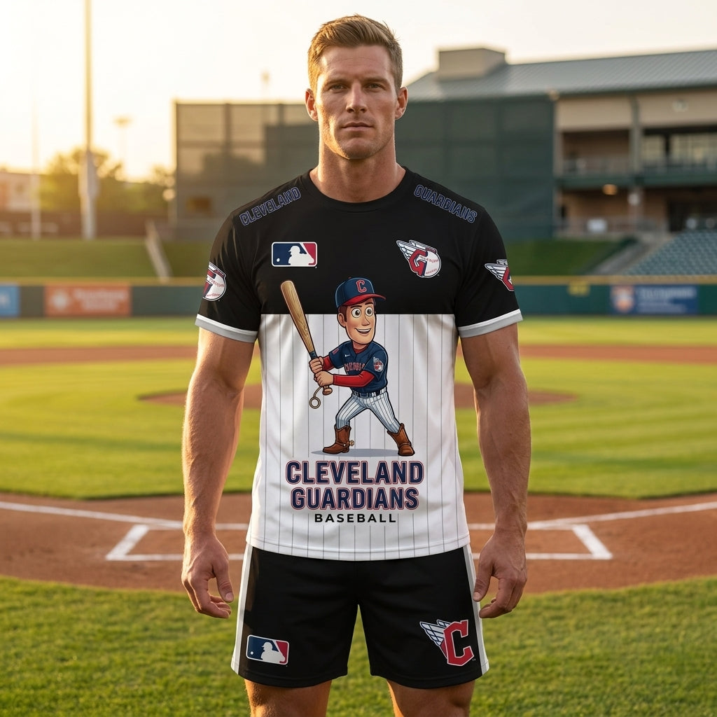 All 30 Teams Available-COMBO GIFTS FOR BASEBALL FAN | Sport Fan Set — T-Shirt + Shorts