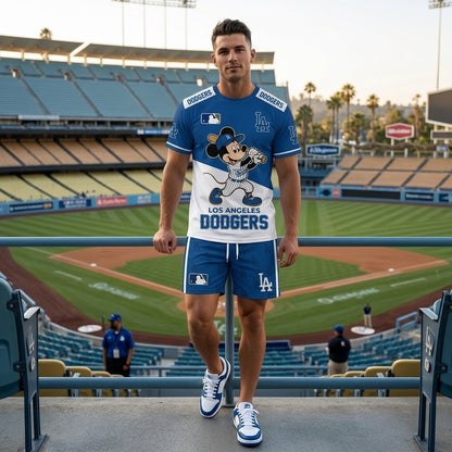 All 30 BASEBALL Teams Available-COMBO GIFTS FOR FAN | Sport Fan Set — T-Shirt + Shorts