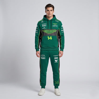 Formula Racing F1 Hoodie & Sweatpants Set — Motorsport Team Inspired Tracksuit — Racing Fan Outfit 2 - Custom Fan Apparel Image 8