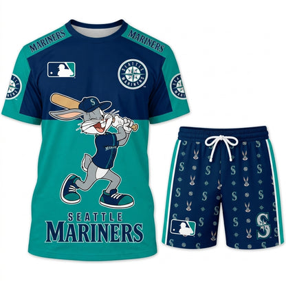 All 30 Baseball Teams-Available COMBO GIFTS FOR FAN | Sport Fan Set — T-Shirt + Shorts