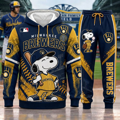 MLB Sport Fan Set — Hoodie & Sweatpants Set | All 30 Teams Available -Ver2