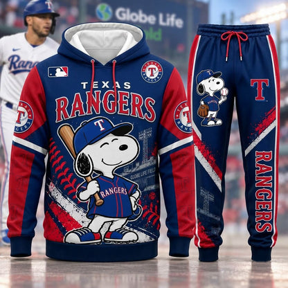 MLB Sport Fan Set — Hoodie & Sweatpants Set | All 30 Teams Available -Ver2