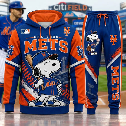 MLB Sport Fan Set — Hoodie & Sweatpants Set | All 30 Teams Available -Ver2