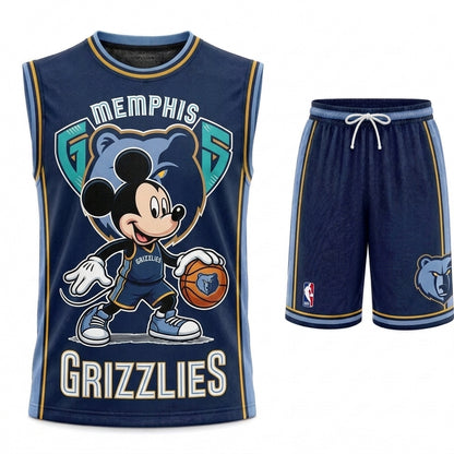 Sport Fan Set — Basketball Jersey+ Shorts | All 30 Teams Available-COMBO GIFTS FOR FAN basketball