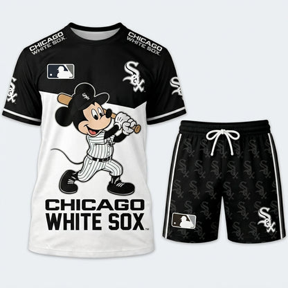 All 30 BASEBALL Teams Available-COMBO GIFTS FOR FAN | Sport Fan Set — T-Shirt + Shorts